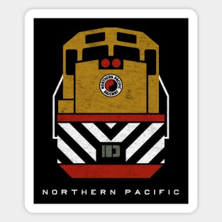 Northern Pacific Train Engine Magnet